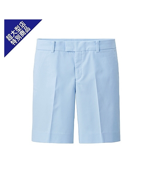 UNIQLO（ユニクロ）の「WOMEN バミューダパンツ＋E（カットパンツ・ショートパンツ・レディース・BLACK/WHITE/LIGHT BLUE/NAVY・70/67/61/64/58）」の3枚目の写真