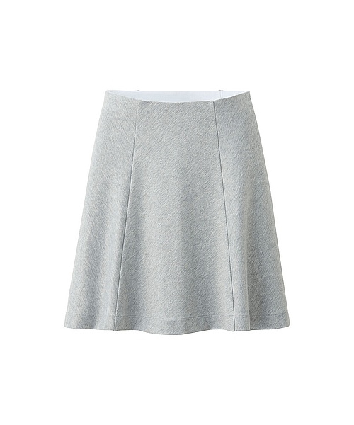 UNIQLO(ユニクロ)の「WOMEN ポンチフレアスカートB(スカート・レディース・WHITE/NAVY/RED/BLACK/GRAY・XXL/M/S/XL/L)」の3枚目の写真