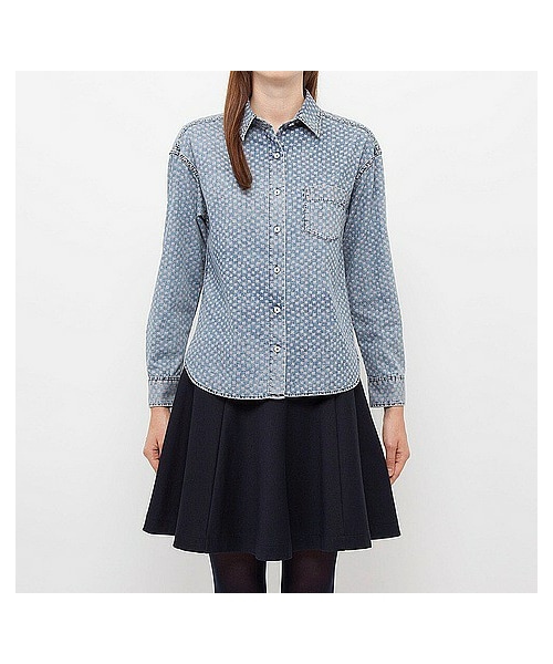 美品 希少 UNIQLO ハーフジップシャツ サイズM レディース JAL 美品 希少 UNIQLO ハーフジップシャツ サイズM レディース JAL