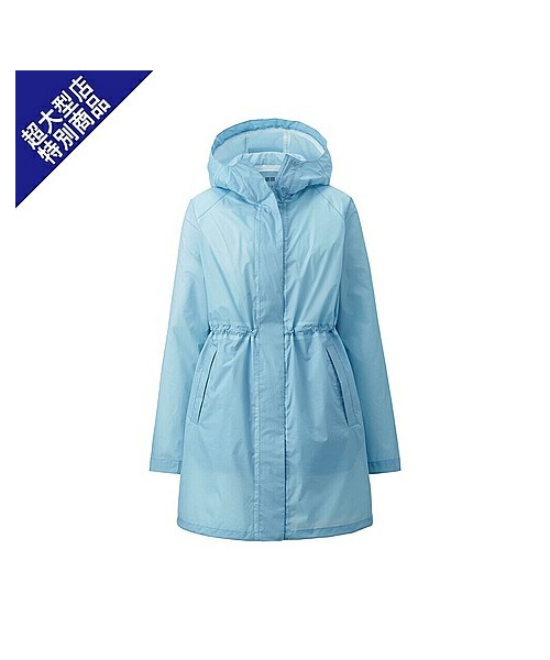 UNIQLO（ユニクロ）の「WOMEN ウォータープルーフポケッタブルコート