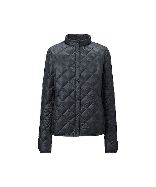 UNIQLO(ユニクロ)の「WOMEN ウルトラライトダウンコンパクトキルトジャケット(アウター・レディース・BLACK/PINK・L/M/XL)」の1枚目の写真