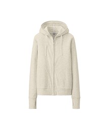 UNIQLO | WOMEN UVカットフルジップパーカ（長袖）(パーカー)