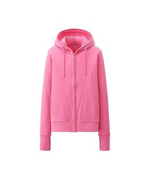 UNIQLO | WOMEN UVカットフルジップパーカ（長袖）(パーカー)