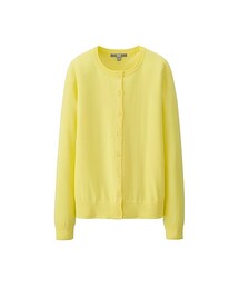 UNIQLO | WOMEN UVカットクルーネックカーディガン（長袖）(トップス)