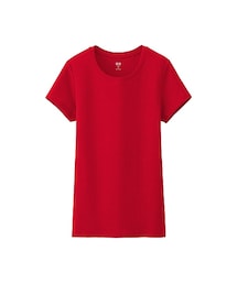 UNIQLO | WOMEN スーピマコットンモダールクルーネックT（半袖）(Tシャツ/カットソー)