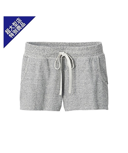 UNIQLO（ユニクロ）の「WOMEN ストレッチジャージーショートパンツ＋E（カットパンツ・ショートパンツ・レディース・PINK/PURPLE/WHITE/GREEN/GRAY・M/S/XL/L）」の3枚目の写真