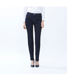 UNIQLO | WOMEN レギュラーフィットジーンズ（ハイライズ）(パンツ)