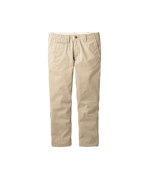 UNIQLO（ユニクロ）の「WOMEN チノクロップドパンツ（カットパンツ・ショートパンツ・レディース・GRAY/OFF WHITE/BEIGE・67/58/61/64）」の3枚目の写真