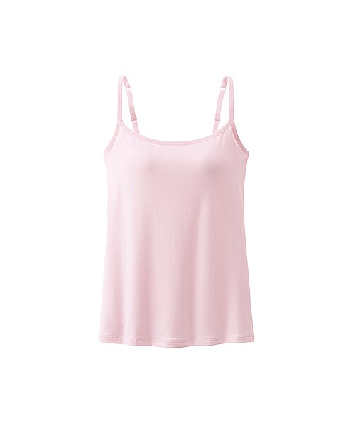 UNIQLO（ユニクロ）の「WOMEN エアリズムブラキャミソール（ブラジャー・レディース・PURPLE/BLUE/PINK/WHITE/LIGHT ORANGE/GREEN/GRAY/NATURAL/BLACK/NAVY・L/S/M/XL）」の10枚目の写真