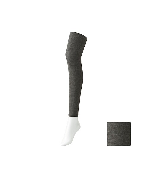 UNIQLO(ユニクロ)の「WOMEN ヒートテックレギンス(10分丈)(レッグウェア・レディース・NAVY/DARK GRAY/BLACK・M/S/XL/L)」の5枚目の写真