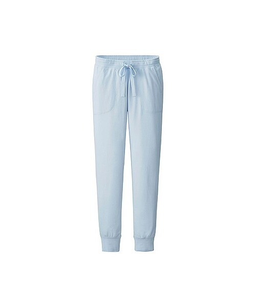 UNIQLO(ユニクロ)の「WOMEN ルームリブパンツ(ルームウェア・レディース・LIGHT BLUE/PINK/GRAY/NAVY・M/S/XL/XXL/L/3XL)」の2枚目の写真