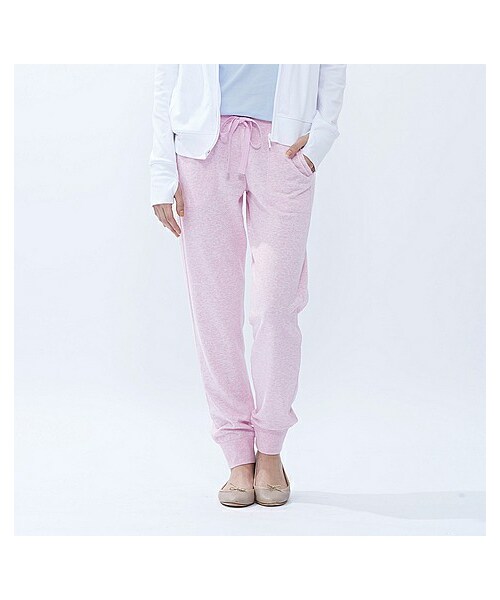 UNIQLO(ユニクロ)の「WOMEN ルームリブパンツ(ルームウェア・レディース・LIGHT BLUE/PINK/GRAY/NAVY・M/S/XL/XXL/L/3XL)」の7枚目の写真