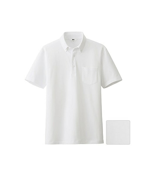 UNIQLO（ユニクロ）の「MEN ドライシャツカラーポロシャツ