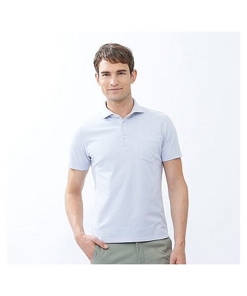 UNIQLO（ユニクロ）の「MEN ドライシャツカラーポロシャツ