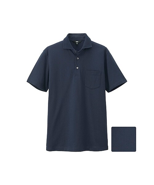 UNIQLO（ユニクロ）の「MEN ドライシャツカラーポロシャツ