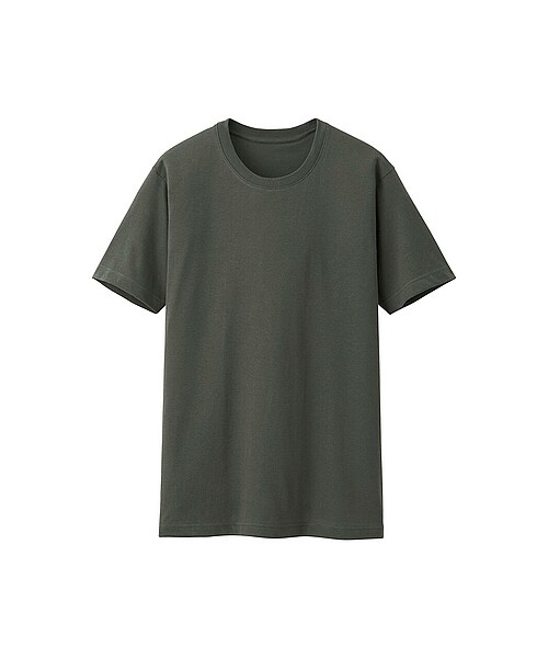 UNIQLO（ユニクロ）の「MEN ドライカラークルーネックT（半袖）D（Tシャツ（半袖・タンクトップ）・メンズ・BLUE/BLACK/DARK GREEN/WHITE/GRAY/DARK GRAY/RED/NAVY・XL/S/L/M）」の12枚目の写真