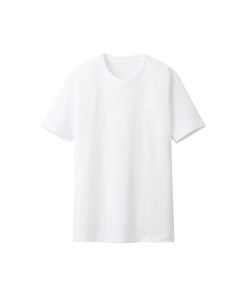 UNIQLO（ユニクロ）の「MEN ドライカラークルーネックT（半袖）D（Tシャツ（半袖・タンクトップ）・メンズ・BLUE/BLACK/DARK GREEN/WHITE/GRAY/DARK GRAY/RED/NAVY・XL/S/L/M）」の3枚目の写真