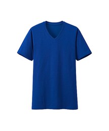 UNIQLO | MEN ドライカラーVネックT（半袖）A(Tシャツ/カットソー)