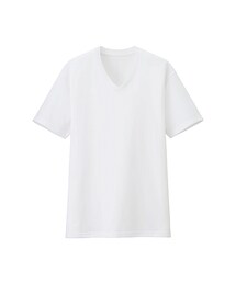 UNIQLO | MEN ドライカラーVネックT（半袖）A(Tシャツ/カットソー)