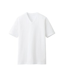 UNIQLO | MEN ドライカラーVネックT（半袖）(トップス)
