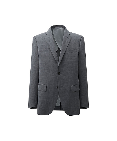 UNIQLO U コットンブレンドジャケット DARK GRAY ユニクロ公式