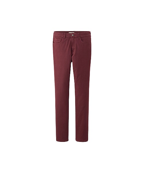 UNIQLO(ユニクロ)の「MEN ストレッチスリムフィットテーパードカラージーンズ(ジーンズ・メンズ・BLACK/NAVY/OFF WHITE/RED/GRAY/DARK ORANGE/GREEN・27/46/48/29)」の11枚目の写真