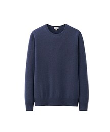 UNIQLO | MEN カシミヤクルーネックセーター（長袖）(ニット/セーター)
