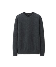 UNIQLO | MEN カシミヤクルーネックセーター（長袖）(ニット/セーター)
