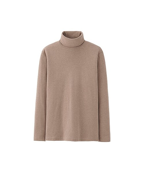 UNIQLO(ユニクロ)の「MEN ソフトタッチタートルネックT(長袖)(Tシャツ(長袖・7分袖)・メンズ・DARK GRAY/WHITE/NAVY/WINE/KHAKI/DARK GREEN/BLACK・4XL/3XL/XXL)」の9枚目の写真