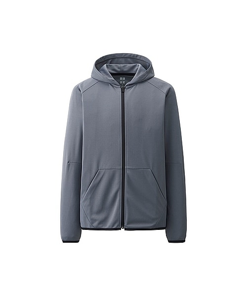 もらって 嬉しい お歳暮 ランキング UNIQLO（ユニクロ）の「MEN ドライEXフルジップパーカ（長袖 トップス