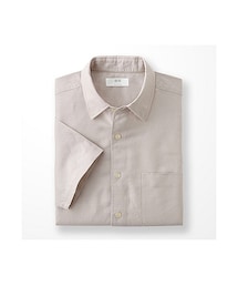 UNIQLO | MEN リネンコットンシャツ（半袖）(シャツ/ブラウス)