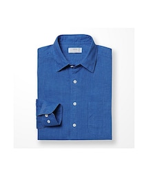 UNIQLO | MEN プレミアムリネンシャツ（長袖）(シャツ/ブラウス)
