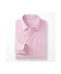 UNIQLO | MEN プレミアムリネンシャツ（長袖）(シャツ/ブラウス)