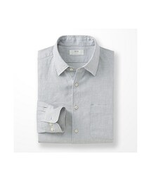 UNIQLO | MEN プレミアムリネンシャツ（長袖）(シャツ/ブラウス)