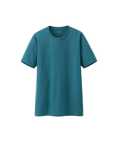 UNIQLO(ユニクロ)の「MEN スーピマコットンクルーネックT(半袖)(Tシャツ(半袖・タンクトップ)・メンズ・GRAY/NAVY/WHITE/PINK/RED/BLACK/GREEN/DARK BROWN・L/S/XL/M)」の10枚目の写真