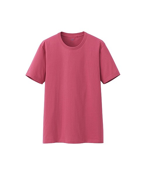 UNIQLO(ユニクロ)の「MEN スーピマコットンクルーネックT(半袖)(Tシャツ(半袖・タンクトップ)・メンズ・GRAY/NAVY/WHITE/PINK/RED/BLACK/GREEN/DARK BROWN・L/S/XL/M)」の15枚目の写真