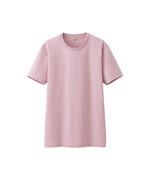 UNIQLO(ユニクロ)の「MEN スーピマコットンクルーネックT(半袖)(Tシャツ(半袖・タンクトップ)・メンズ・GRAY/NAVY/WHITE/PINK/RED/BLACK/GREEN/DARK BROWN・L/S/XL/M)」の13枚目の写真