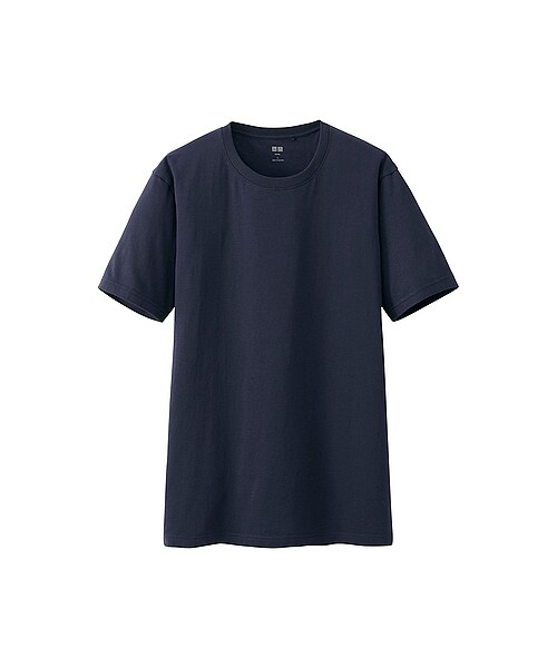 UNIQLO(ユニクロ)の「MEN スーピマコットンクルーネックT(半袖)(Tシャツ(半袖・タンクトップ)・メンズ・GRAY/NAVY/WHITE/PINK/RED/BLACK/GREEN/DARK BROWN・L/S/XL/M)」の11枚目の写真