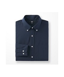 UNIQLO | MEN エクストラファインコットンブロードシャツ（長袖）B(シャツ/ブラウス)