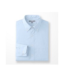 UNIQLO | MEN エクストラファインコットンブロードシャツ（長袖）B(シャツ/ブラウス)