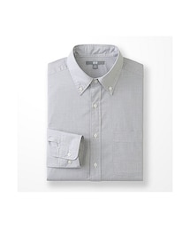 UNIQLO | MEN エクストラファインコットンブロードシャツ（長袖）B(シャツ/ブラウス)