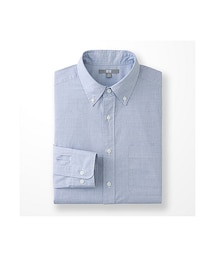 UNIQLO | MEN エクストラファインコットンブロードシャツ（長袖）B(シャツ/ブラウス)