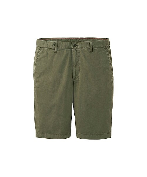UNIQLO（ユニクロ）の「MEN チノハーフパンツA（ショートパンツ・メンズ・YELLOW/PINK/NAVY/BLUE/OLIVE/WHITE/BEIGE/RED・4XL/3XL/L/XXL/XL/M/S）」の8枚目の写真