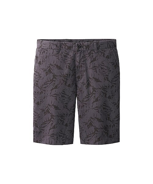 UNIQLO（ユニクロ）の「MEN チノハーフパンツ（柄）08・16・68（ショートパンツ・メンズ・RED/DARK GRAY/BLUE・M/L/XL/S/3XL/XXL/4XL）」の2枚目の写真