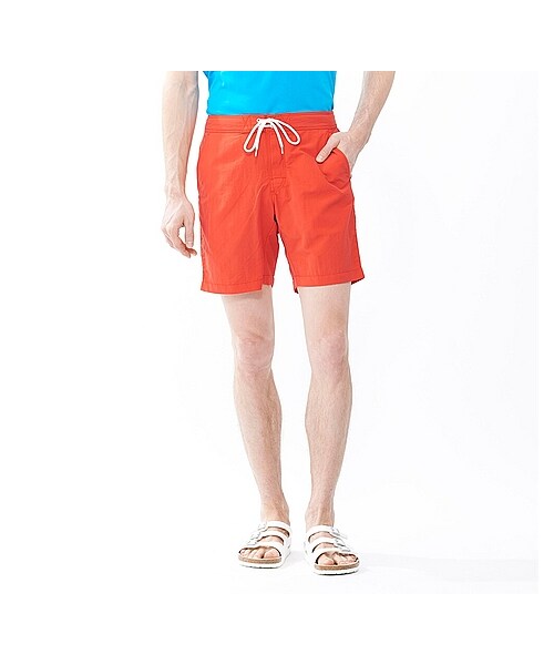 UNIQLO（ユニクロ）の「MEN スイムアクティブショーツ（その他パンツ・メンズ・ORANGE/BLACK/RED/LIGHT BLUE/GRAY/BLUE/YELLOW・4XL/XL/S/L/M）」の8枚目の写真
