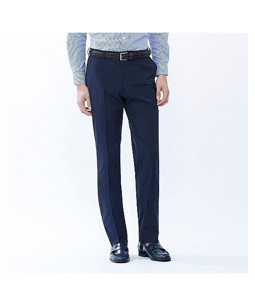 UNIQLO（ユニクロ）の「MEN ドライストレッチパンツ（ロングパンツ・メンズ・WHITE/BLACK/BEIGE/NAVY・88/91/73/79/76/115/120/82/70/85）」の7枚目の写真