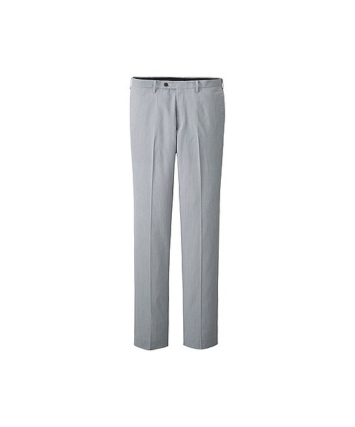 UNIQLO（ユニクロ）の「MEN ドライストレッチパンツ（柄）（ロングパンツ・メンズ・BLUE/GRAY・88/79/82/73/70/115/85/91/76/120）」の4枚目の写真