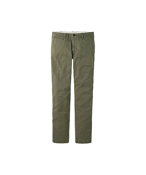 UNIQLO(ユニクロ)の「MEN ヴィンテージレギュラーフィットチノ(ロングパンツ・メンズ・NAVY/BROWN/WHITE/DARK GRAY/OLIVE・76/73/70/85/110/88/115/79/105/82/120/100/95/91)」の10枚目の写真