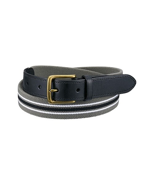 UNIQLO（ユニクロ）の「MEN ストレッチテープベルト（ベルト・メンズ・DARK BROWN/DARK GREEN/RED/GRAY/NAVY/BROWN・M/L）」の2枚目の写真