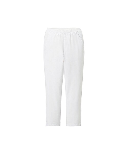 UNIQLO(ユニクロ)の「GIRLS イージークロップドパンツ(GIRLS パンツ・スカート・キッズ・PINK/NATURAL/BLUE/NAVY/OFF WHITE・XL/M/S/L)」の2枚目の写真